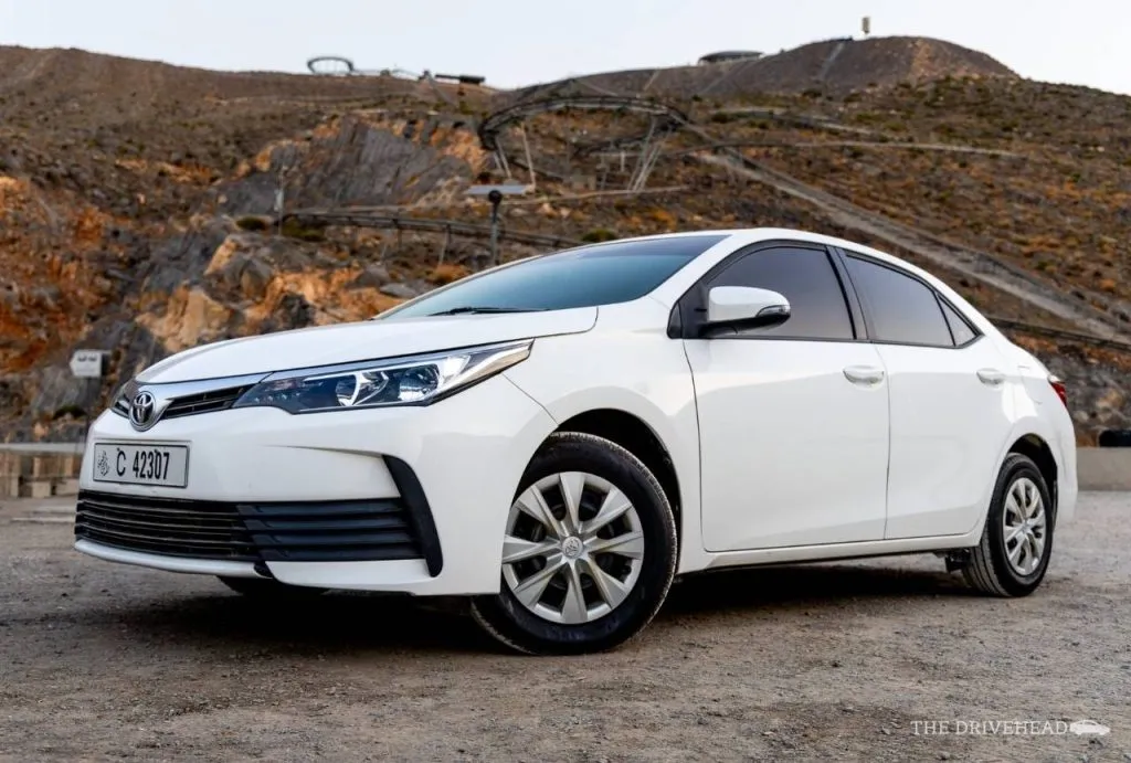 Toyota Corolla with driver for Islamabad airport pickup