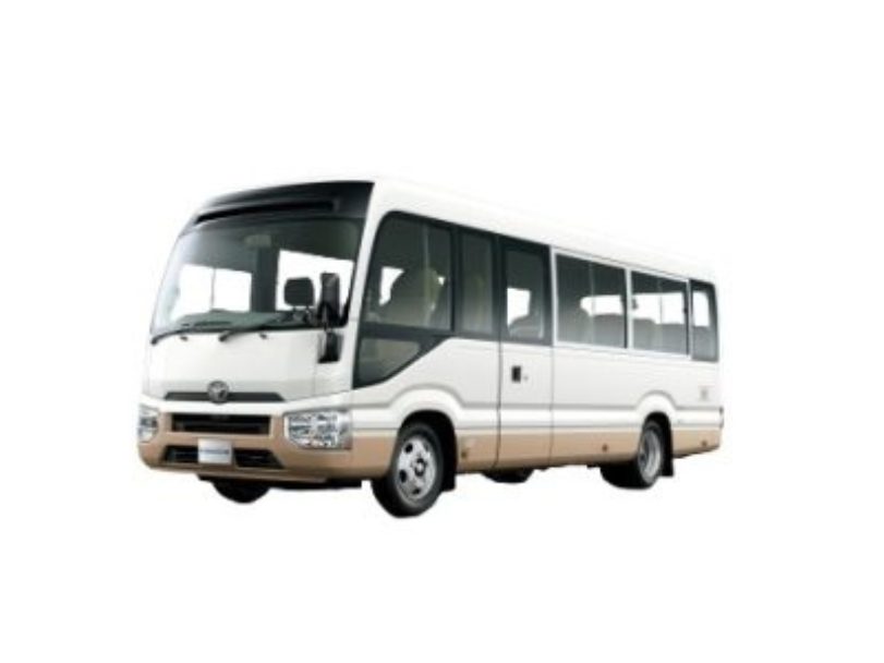 Toyota Coaster for conferences and large groups